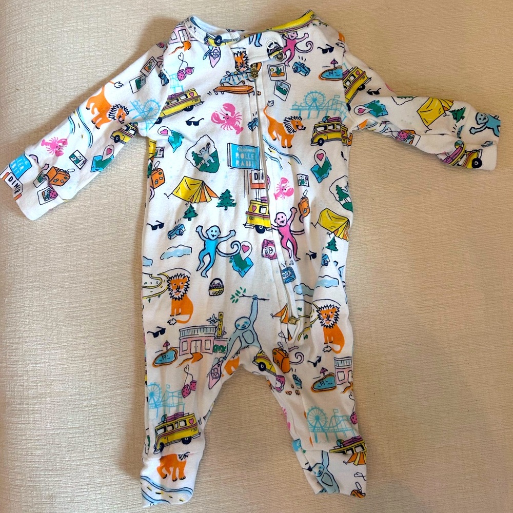 Roller Rabbit x Target Road Trip Baby Onesie 0-3M
